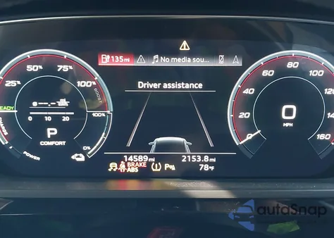 2022 Audi E-Tron Sportback Premium S Line Quattro из США, поврежденный, VIN WA11AAGE4NB015096